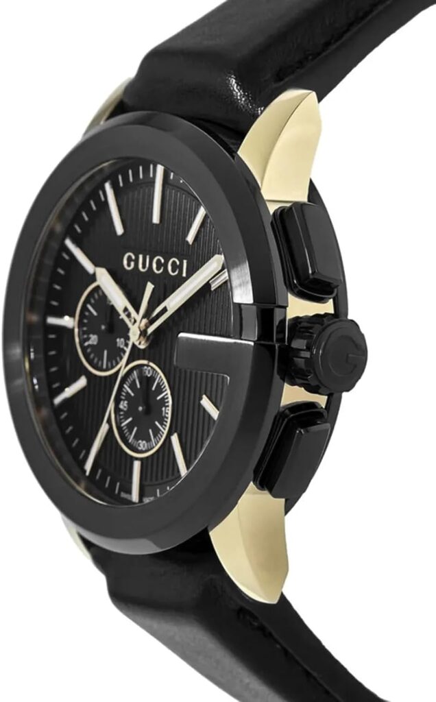 Best Watches Under 2000 - Gucci Gucci G - Chrono Collection Black Mens Watch(Model:YA101203)