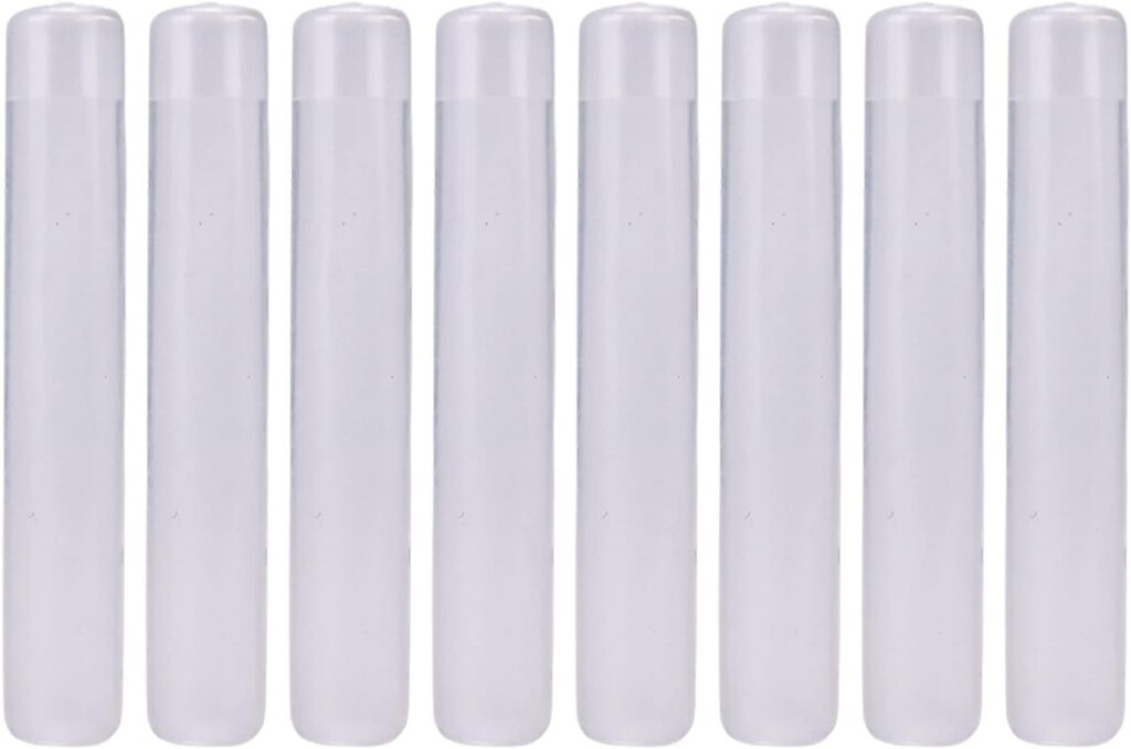 SHENGQIPC Water Bottle Ice Stick, Reusable Ice Sticks for Water Bottles, Ice Pack for Bottles, Pack of 8, Clear