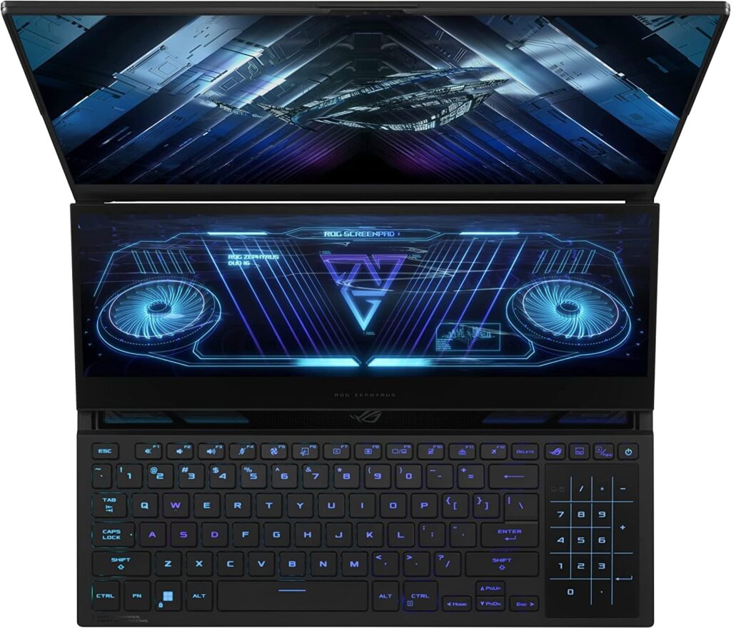 Most Expensive Gaming Laptop - CUK ROG Zephyrus 16 Gaming Notebook (NVIDIA GeForce RTX 4090, Ryzen 9 7945HX 16-Core Processor, 64GB RAM, 2TB NVMe SSD, Windows 11 Pro) Gamer Laptop Computer