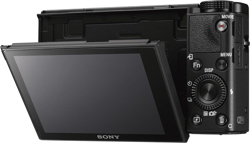 Sony RX100VA (NEWEST VERSION) 20.1MP Digital Camera: RX100 V Cyber-shot Camera with Hybrid 0.05 AF, 24fps Shooting Speed  Wide 315 Phase Detection - 3” OLED Viewfinder  24-70mm Zoom Lens - Wi-Fi