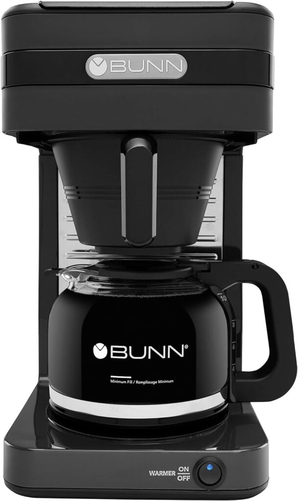 BUNN CSB2GD Speed Brew High Altitude Coffee Maker 10 Cup, Dark charcoal grey