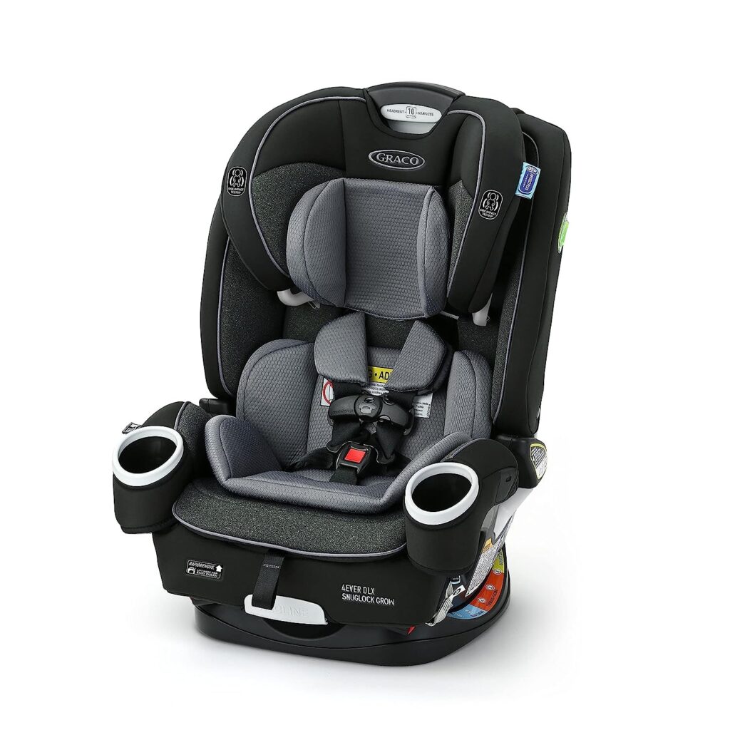 Graco 4Ever DLX SnugLock Grow 4-in-1 Car Seat | Featuring Easy Installation and Expandable Backrest, Richland