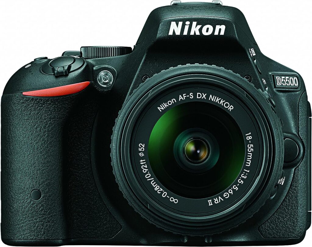 Nikon D5500 Vs D7200 Comparison: Nikon D5500 DX-format Digital SLR w/ 18-55mm VR II Kit (Black)