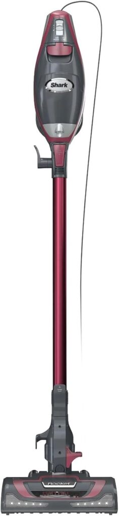 SHARK HV370 Rocket Pro Corded Stick Vacuum, Comet Red (Renewed)