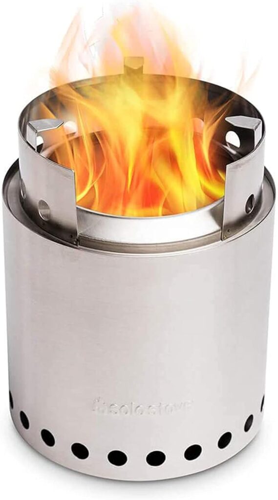 Solo Stove Model Comparison: Solo Stove Campfire Camping Stove Portable Stove for Backpacking Outdoor Cooking Great Stainless Steel Camping Backpacking Stove Compact Wood Stove Design-No Batteries or Liquid Fuel Canisters Needed