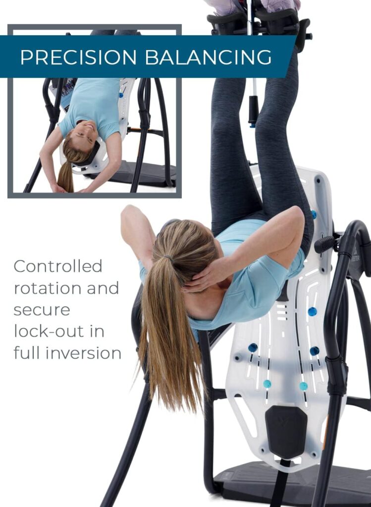 Teeter Hang Ups Model Comparison: Teeter FitSpine LX9 Inversion Table, Deluxe Easy-to-Reach Ankle Lock, Back Pain Relief Kit, FDA-Registered